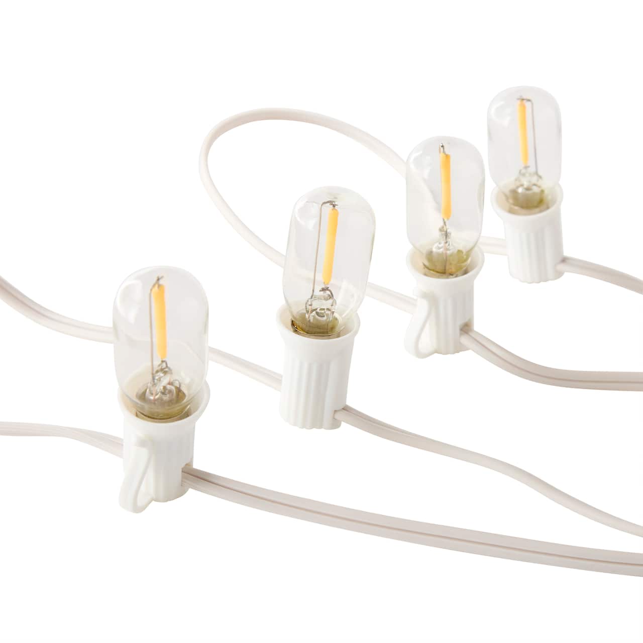 8 Pack: 20ct. Mini Edison String Lights with White Cord by Ashland®
